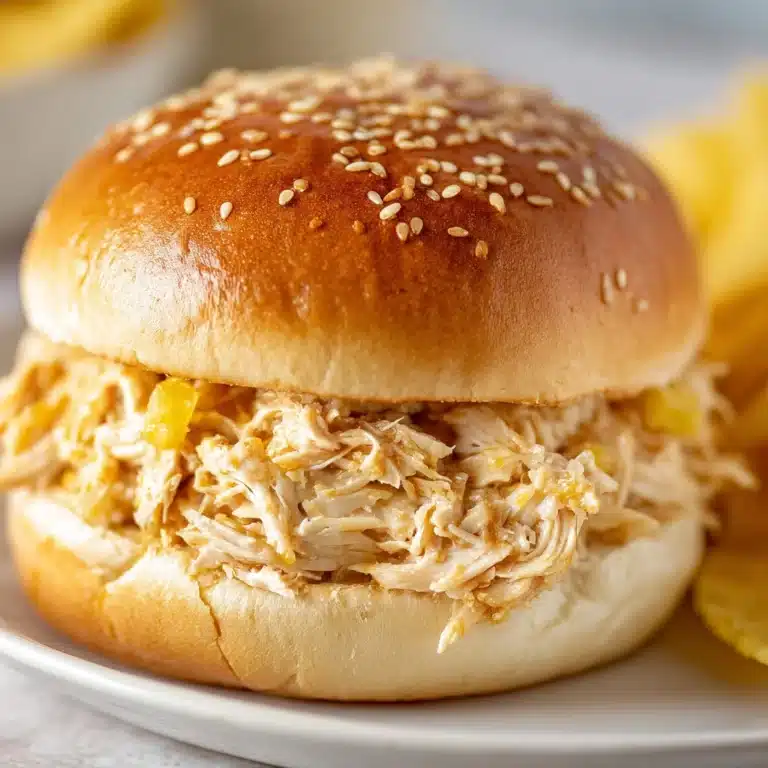 Ohio Shredded Chicken Sandwiches Recipe