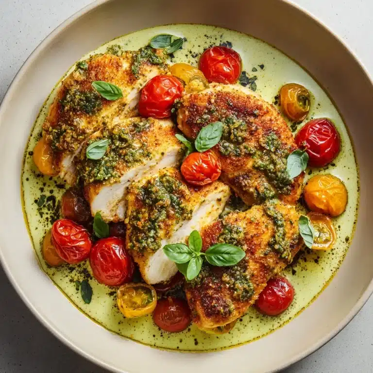 Creamy Pesto Chicken Recipe
