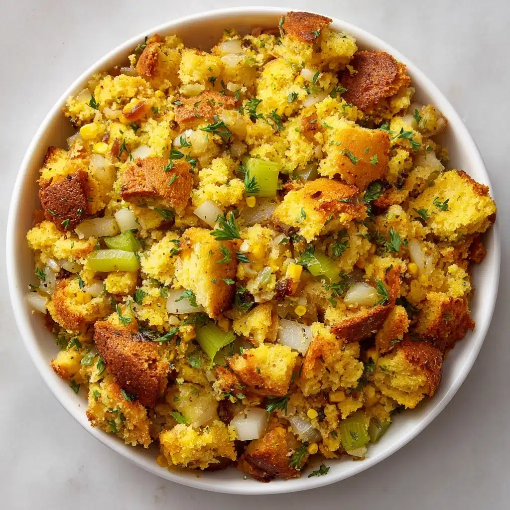 Cornbread Stuffing with Apples Recipe