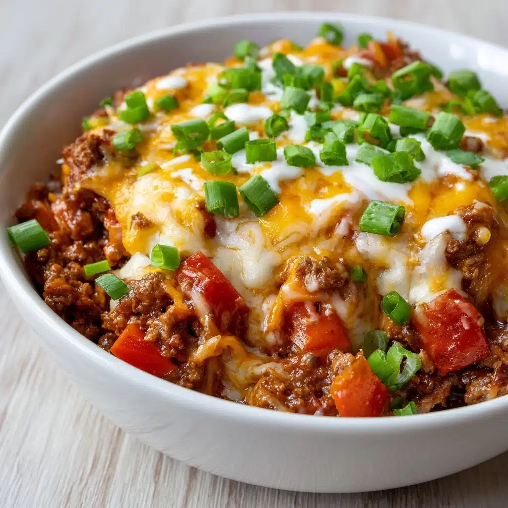 One Pot Wonder Stuffed Pepper Skillet Recipe