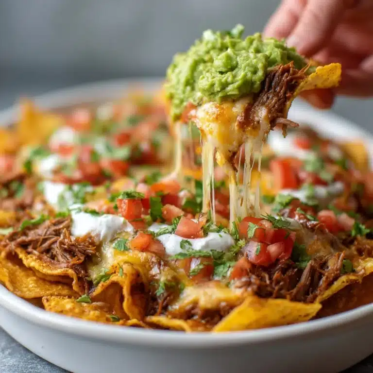 Skillet Steak Fajita Nachos Recipe