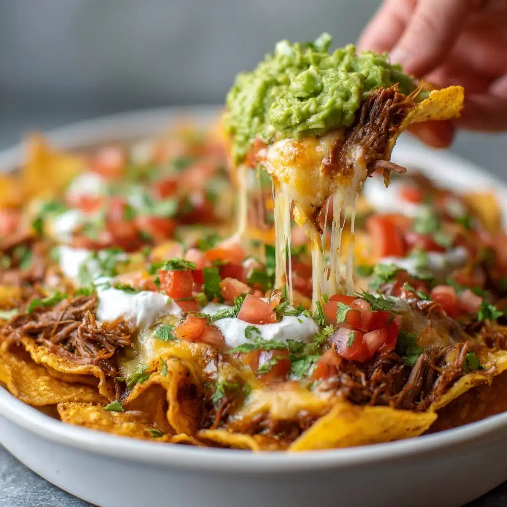 Skillet Steak Fajita Nachos Recipe