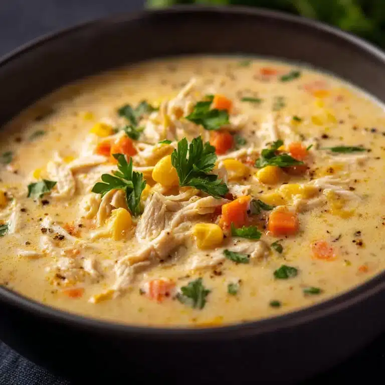 Creamy Chicken Corn Chowder Recipe