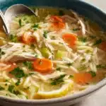 Lemon Chicken Orzo Soup Recipe