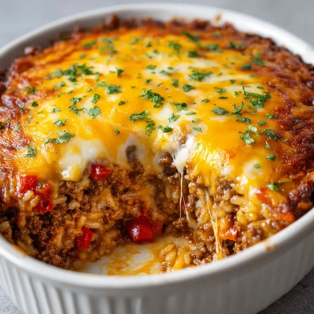 Cheesy Taco Rice Recipe - Recipe Image