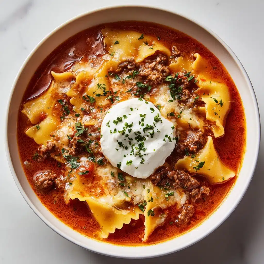 Easy Lasagna Soup Recipe