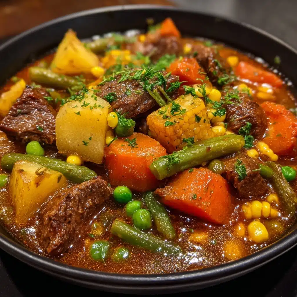 Beef Vegetable Soup Recipe - Recipe Image