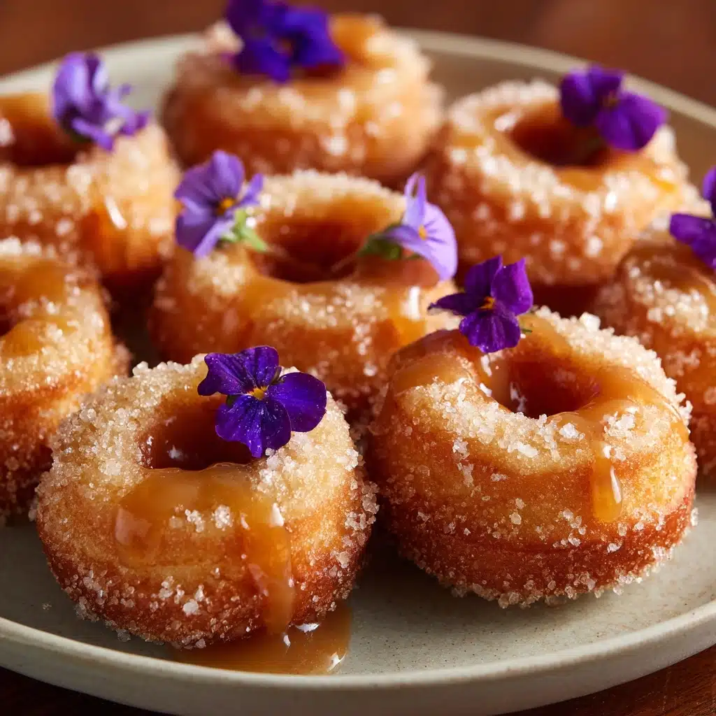 Gluten Free & Vegan Caramel Doughnuts Recipe - Recipe Image