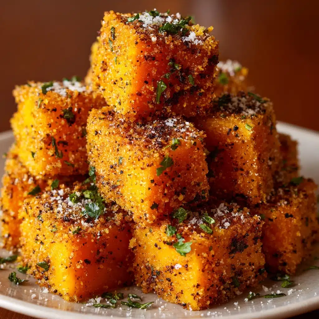 Crispy Cheesy Sweet Potato Bites Recipe - Recipe Image