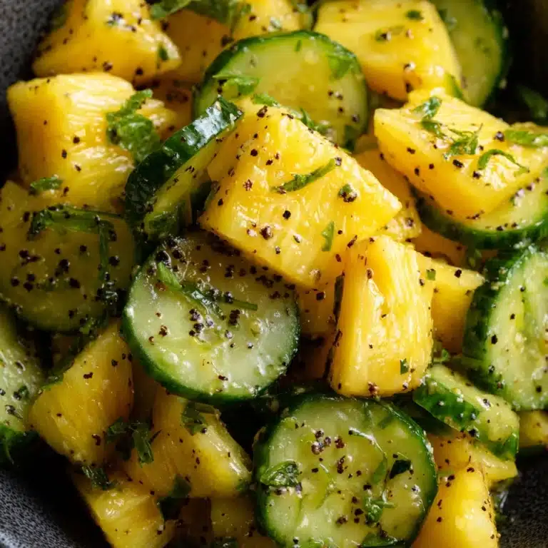Pineapple Cucumber Salad Recipe