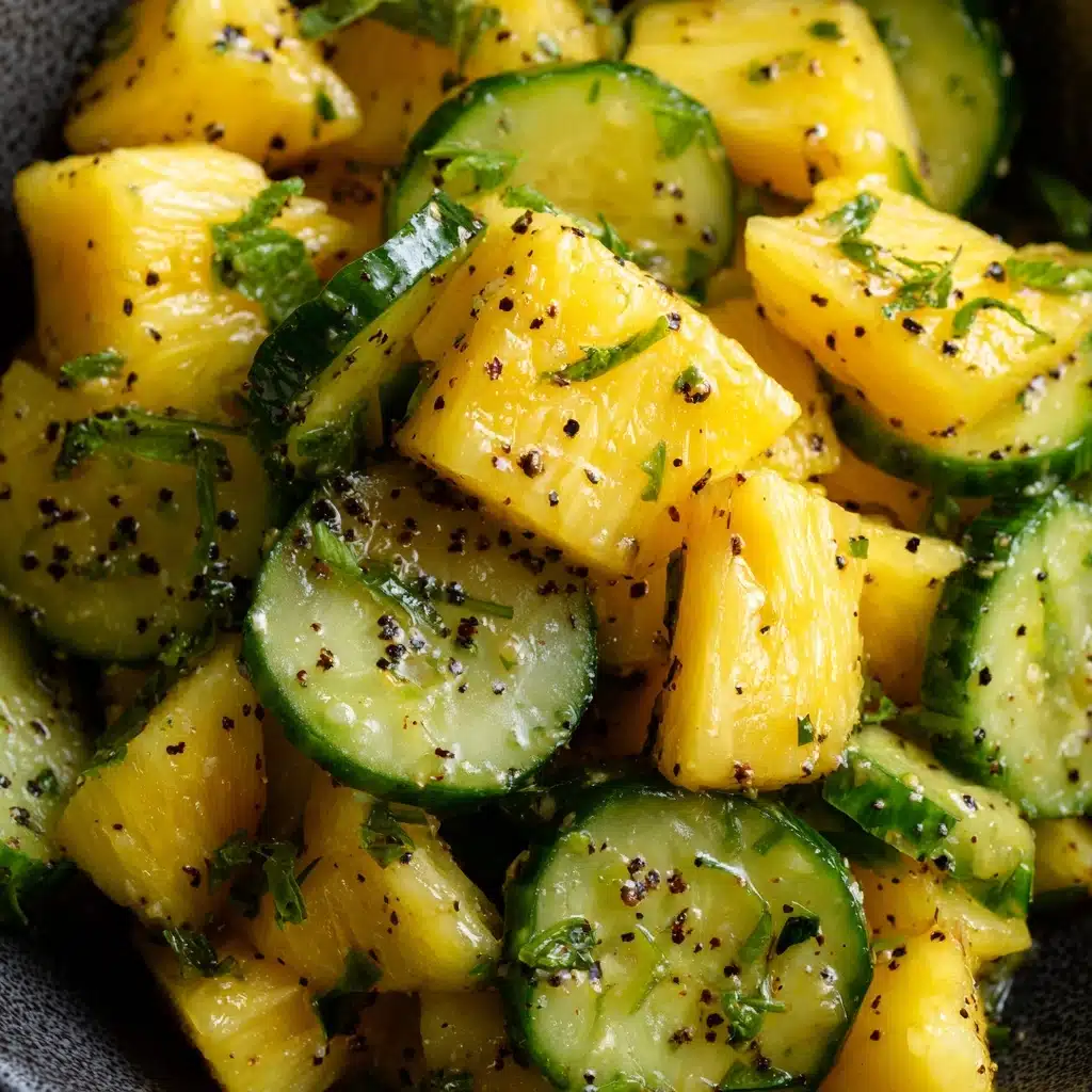 Pineapple Cucumber Salad Recipe