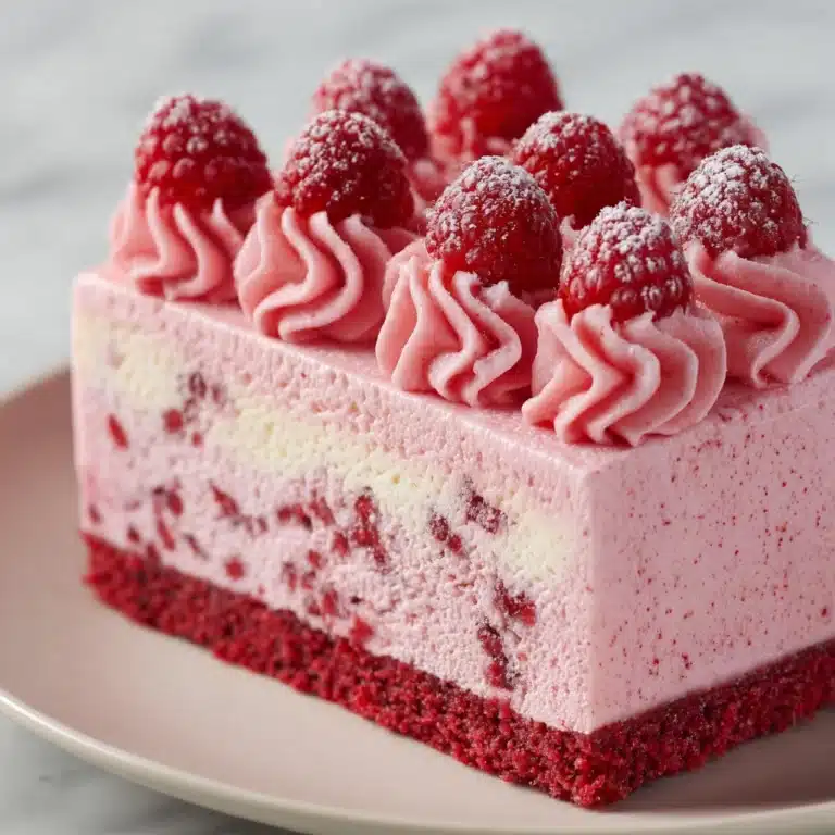Pink Velvet Raspberry Cheesecake Recipe