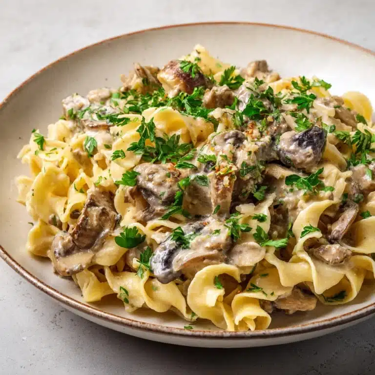 Beef and Mushroom Stroganoff Recipe