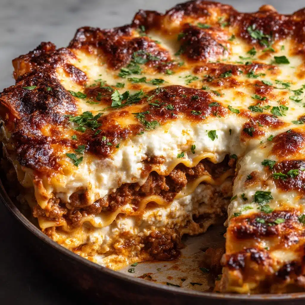 Chicken Parmesan Lasagna Skillet Recipe