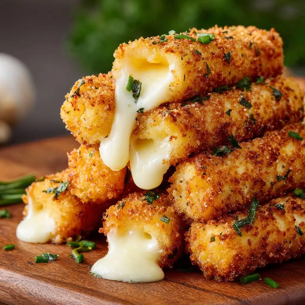 Loaded Potato and Cheese Sticks Recipe