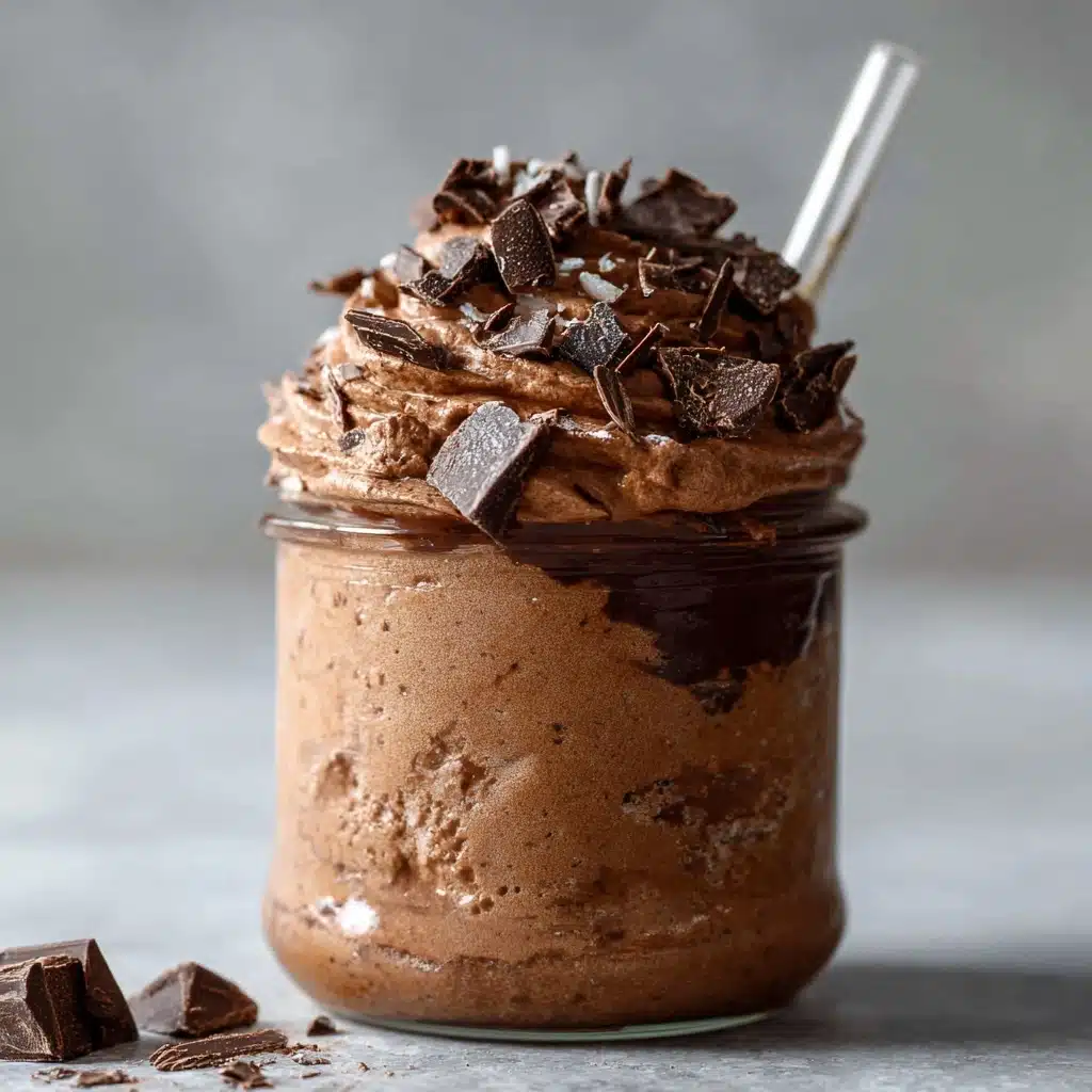 Homemade Chocolate Frosty Recipe - Recipe Image