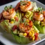 Healthy Taco Shrimp Lettuce Wraps Recipe