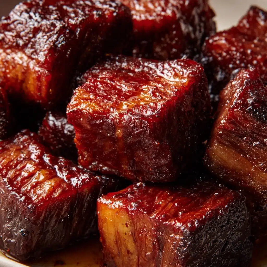Air Fryer Tangy Honey BBQ Steak Bites Recipe