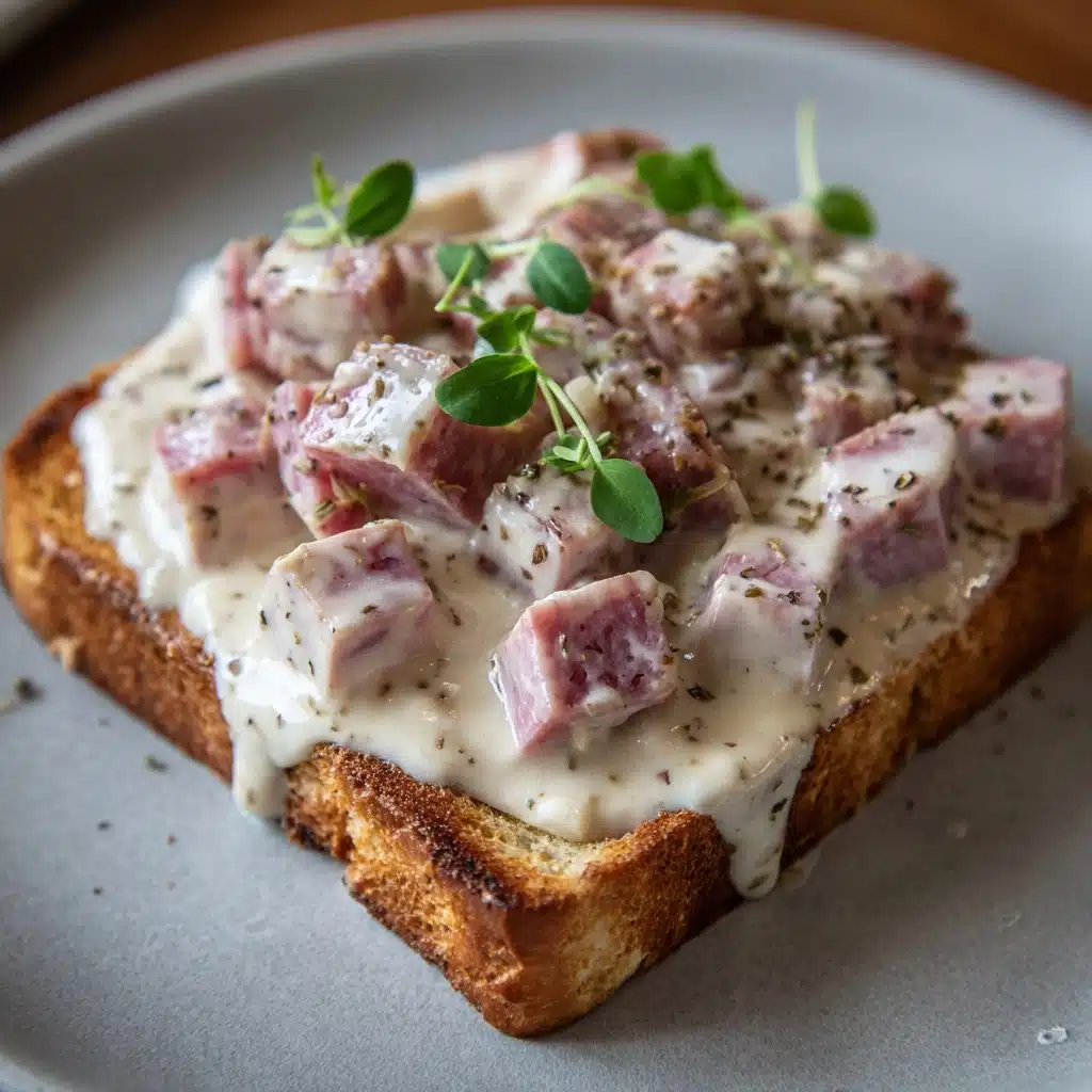 Creamed Chipped Beef on Toast Recipe