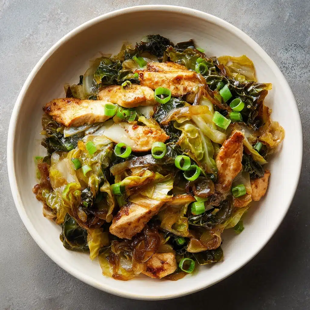 Chinese Chicken Cabbage Stir-Fry Recipe - Recipe Image