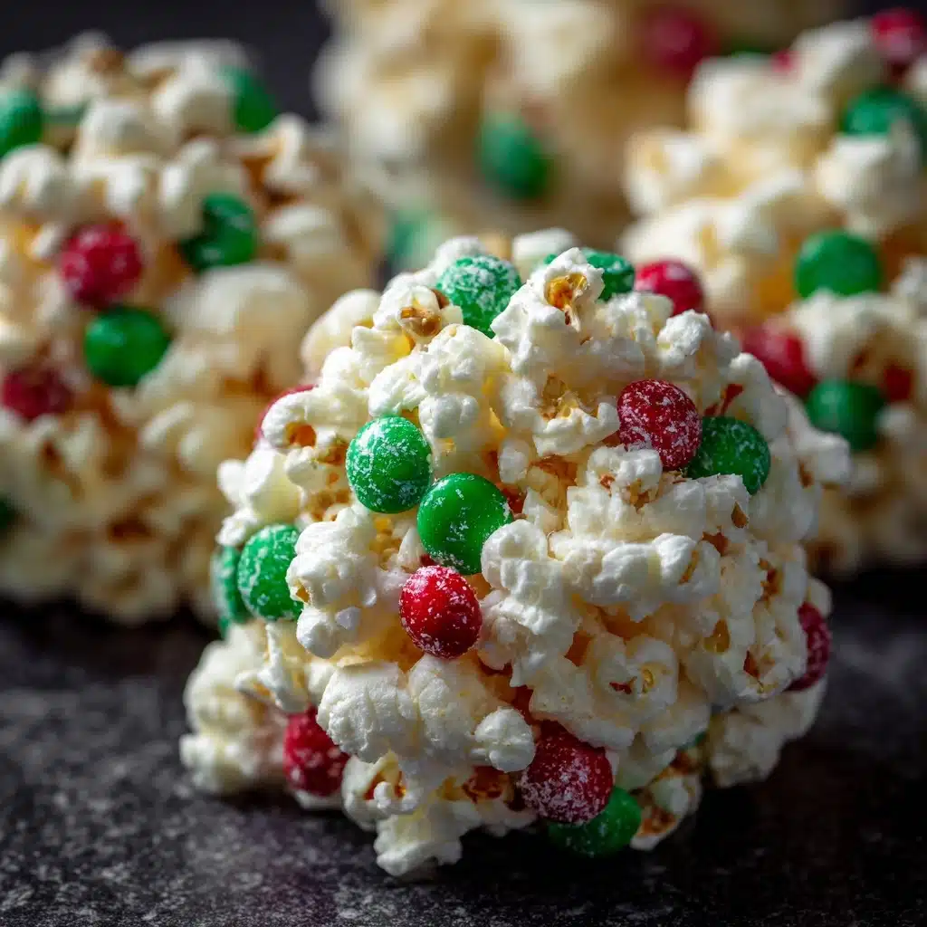 Christmas Popcorn Balls Recipe - Recipe Image