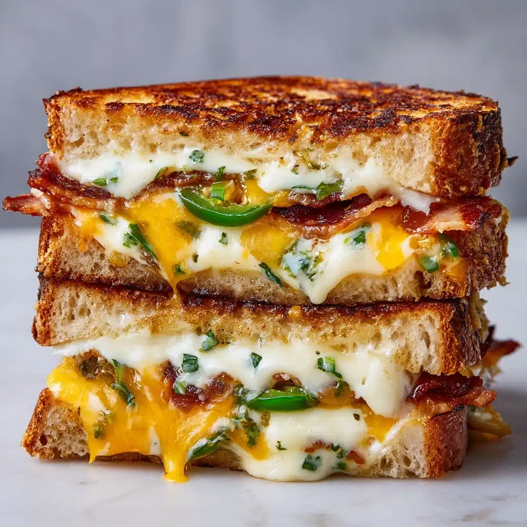 Jalapeño Popper Sandwich Recipe - Recipe Image