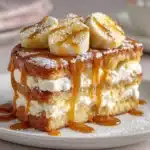 Banana Pudding Cheesecake Cake Recipe