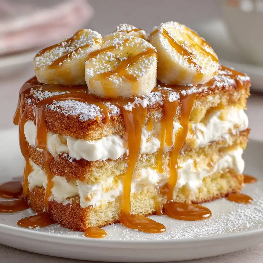 Banana Pudding Cheesecake Cake Recipe