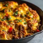 Cheesy Beef & Pepper Delight Recipe