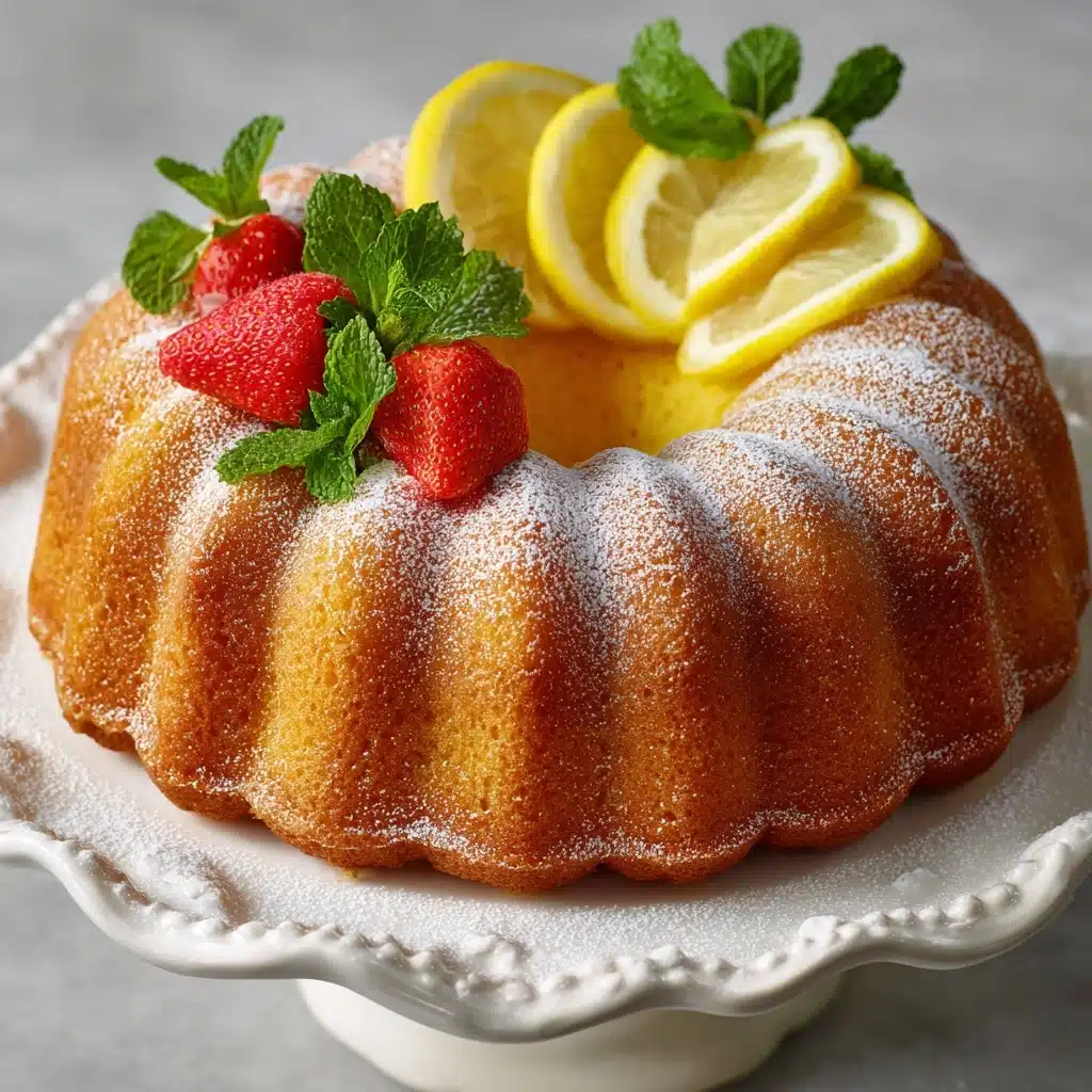 Extreme Lemon Bundt Cake Recipe - Recipe Image