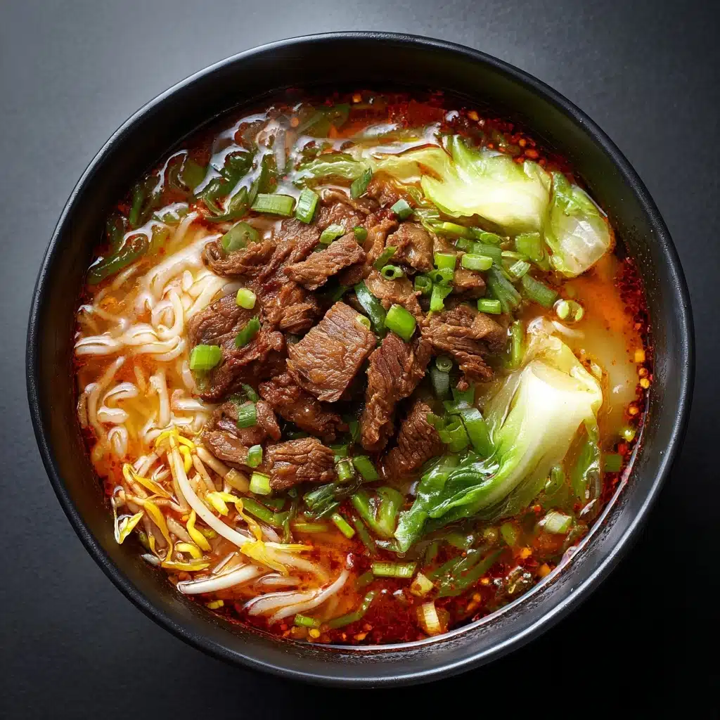 Korean Spicy Beef Vegetable Soup Recipe - Recipe Image