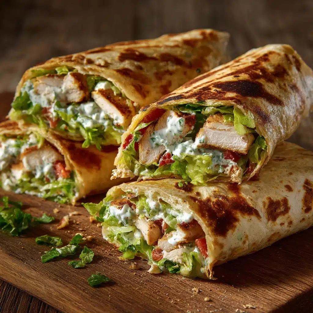 Chicken Caesar Salad Tortilla Cones: A Fun, Flavorful Twist on a Classic Recipe - Recipe Image
