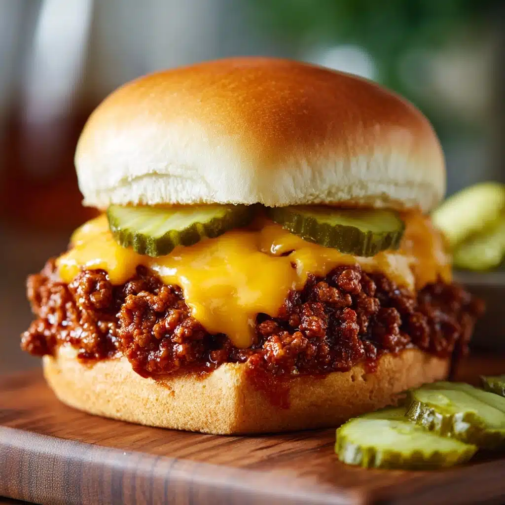 Cheesy Sloppy Joes Recipe