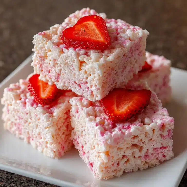 Strawberry Rice Krispie Treats Recipe