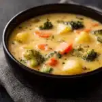Cheesy Vegetable Soup Recipe