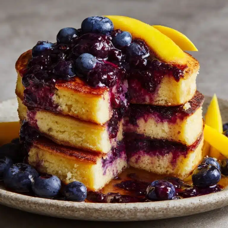 Blueberry Oatmeal Pancakes Recipe
