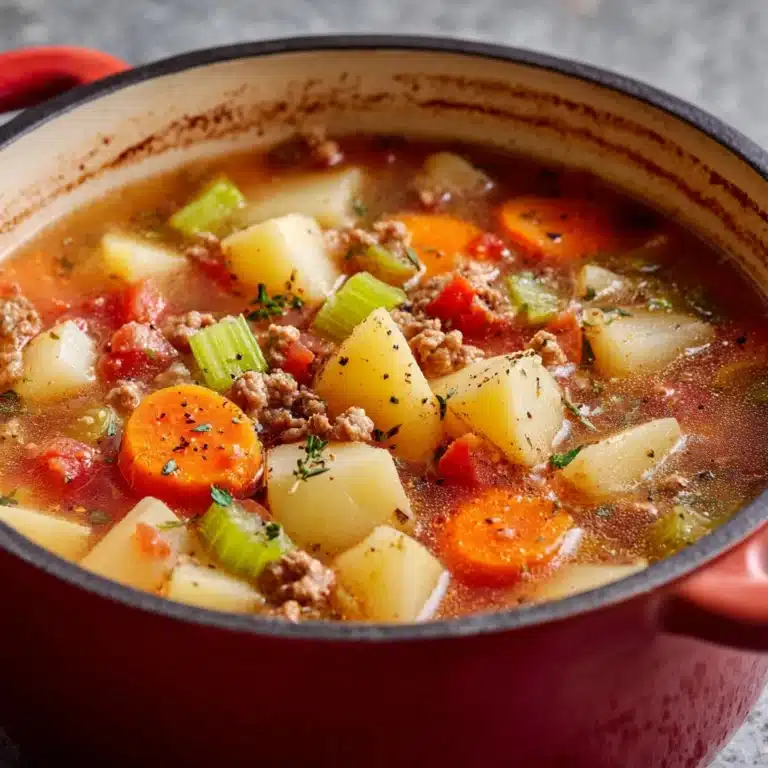 Vegetable Beef Soup Recipe