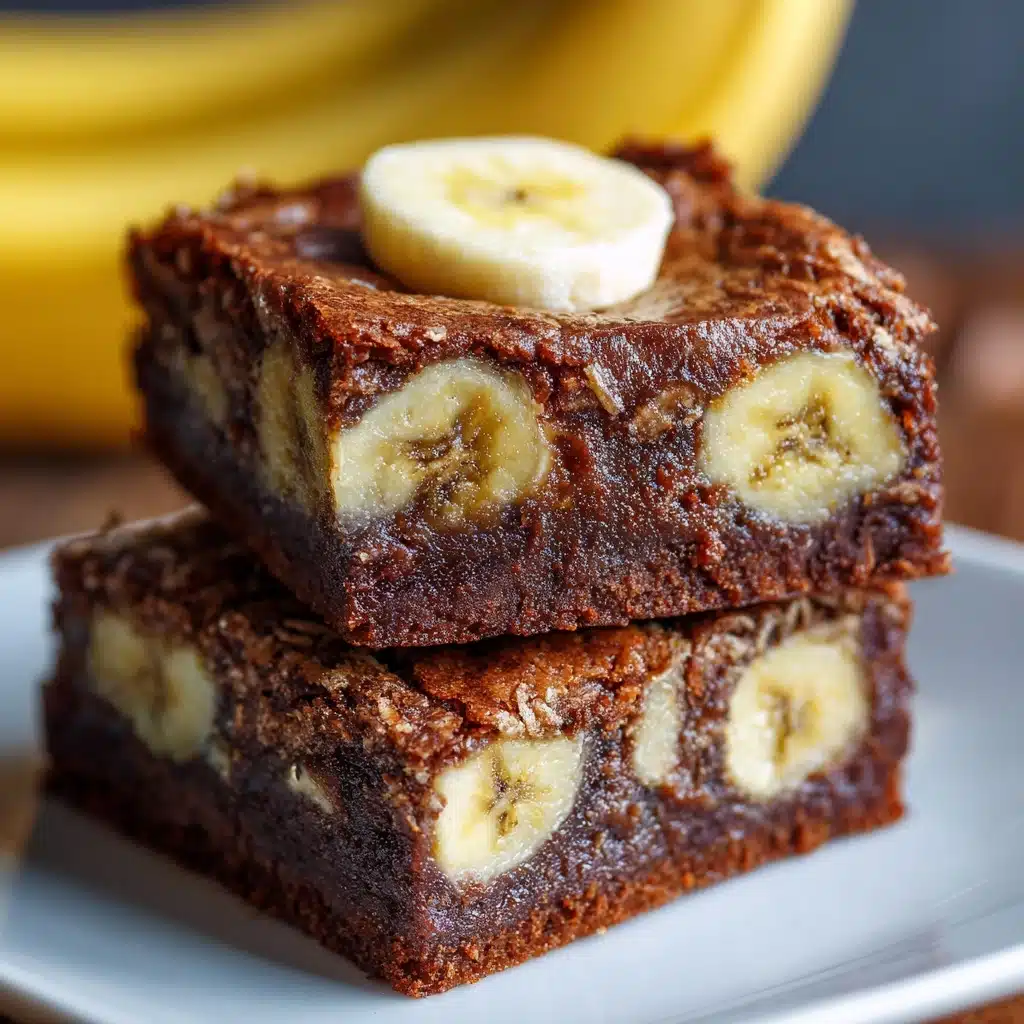 Banana Bread Brownies Recipe - Recipe Image