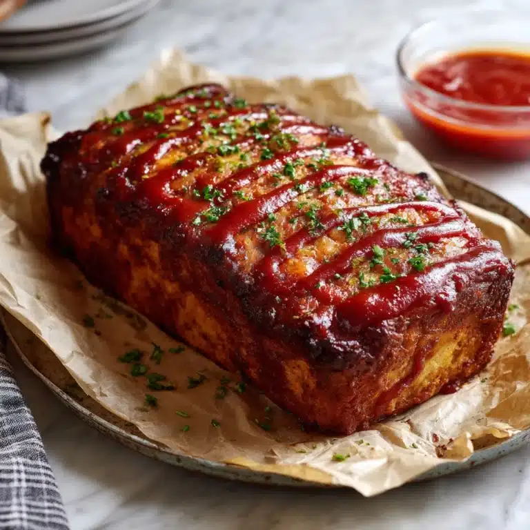 Healthy Ground Chicken Meatloaf Recipe
