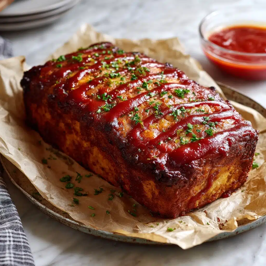 Healthy Ground Chicken Meatloaf Recipe - Recipe Image