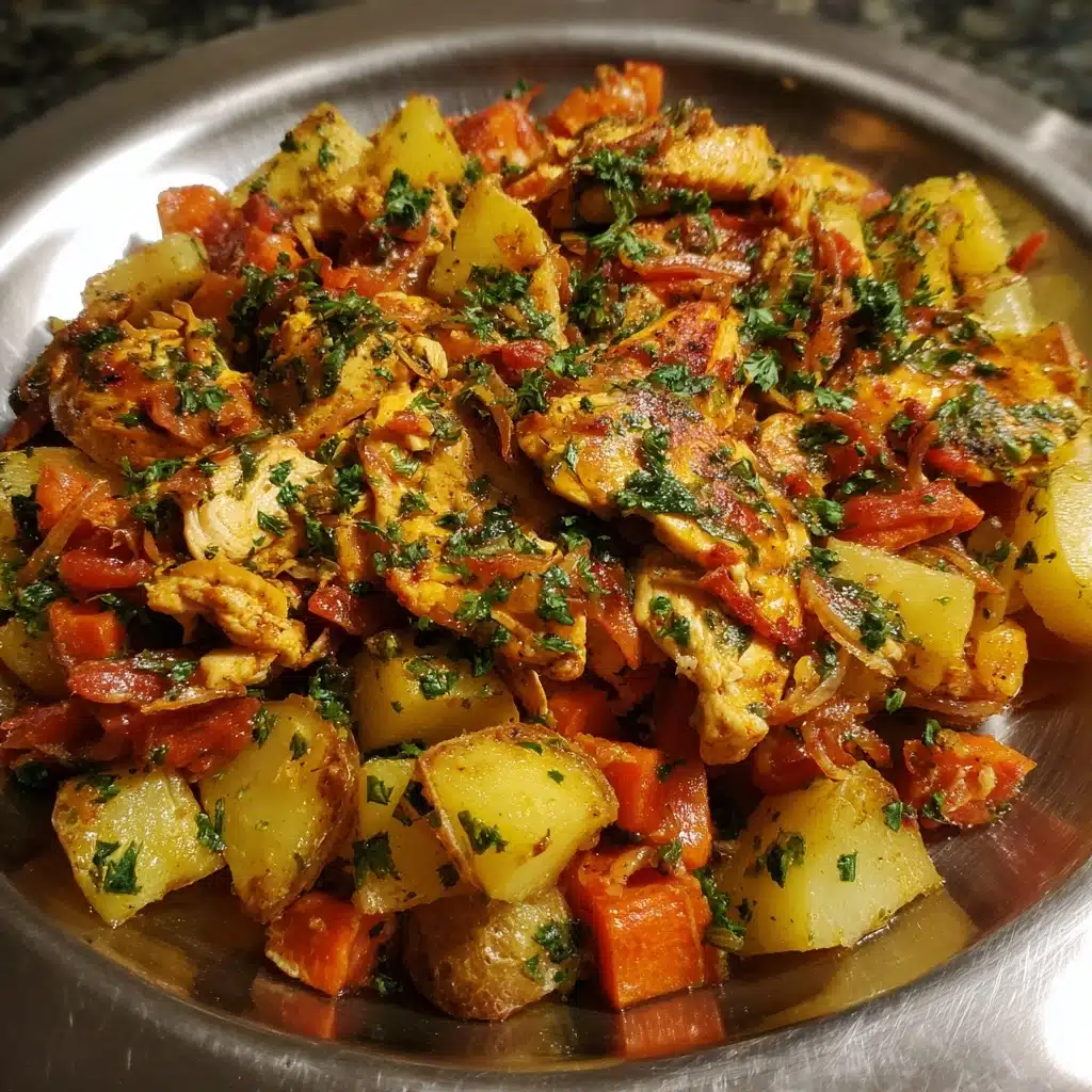 Easy Italian Chicken and Potatoes Recipe - Recipe Image
