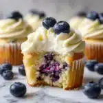 Lemon Blueberry Cupcakes Recipe