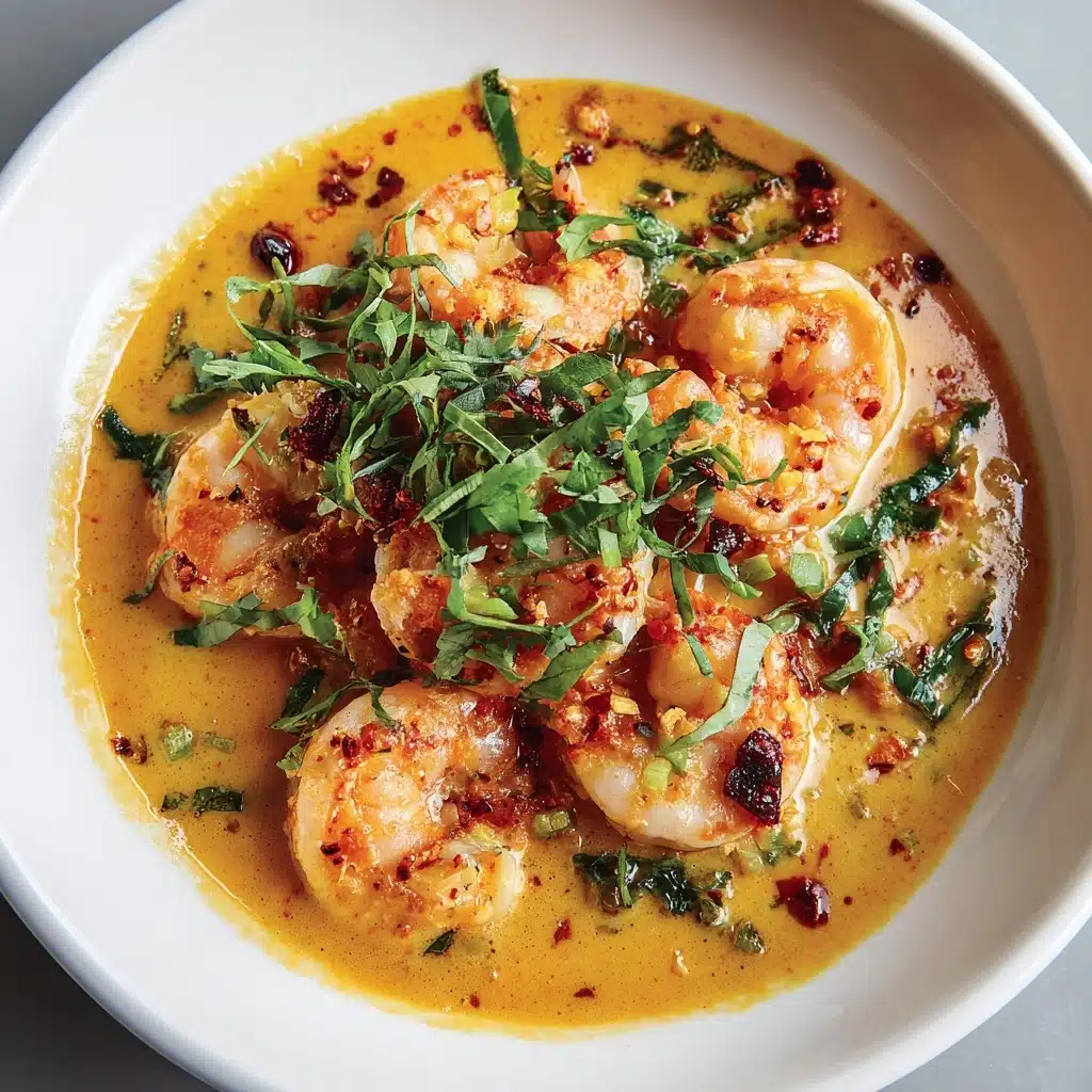 Succulent Shrimp in Creamy Garlic-Paprika Sauce Recipe - Recipe Image