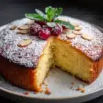 Italian Almond Ricotta Cake Recipe