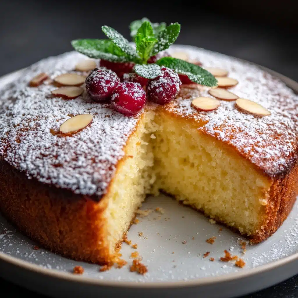 Italian Almond Ricotta Cake Recipe