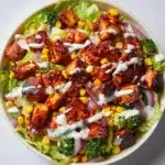 BBQ Chicken Skewer Salad Recipe