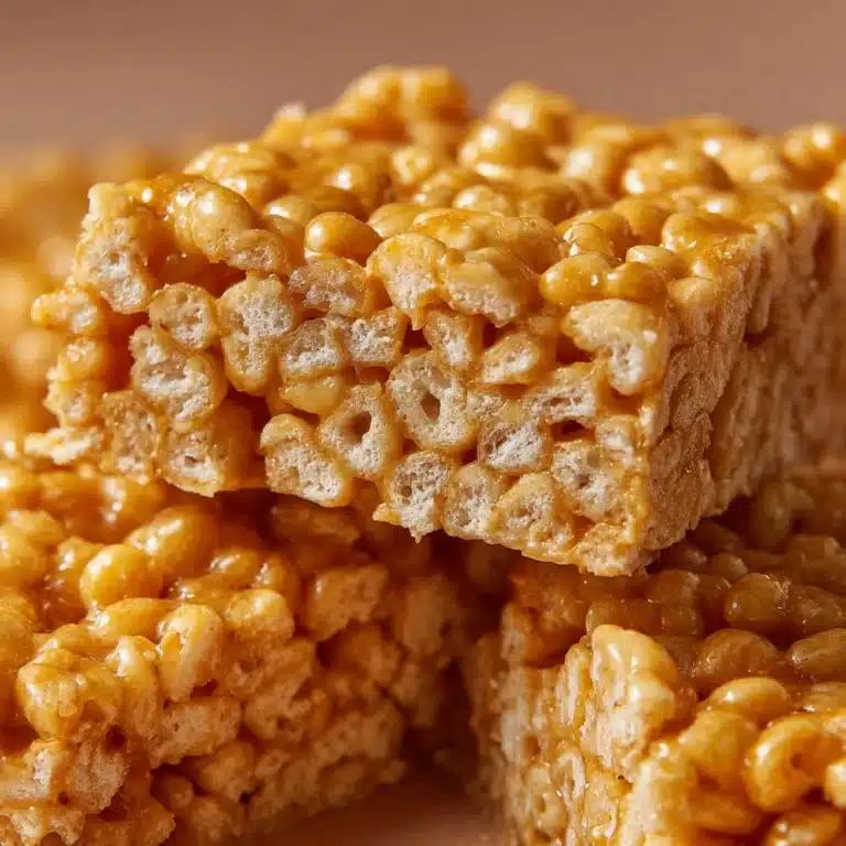 Peanut Butter Rice Krispie Treats Recipe