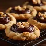 Chocolate Hazelnut Cream Thumbprints Recipe