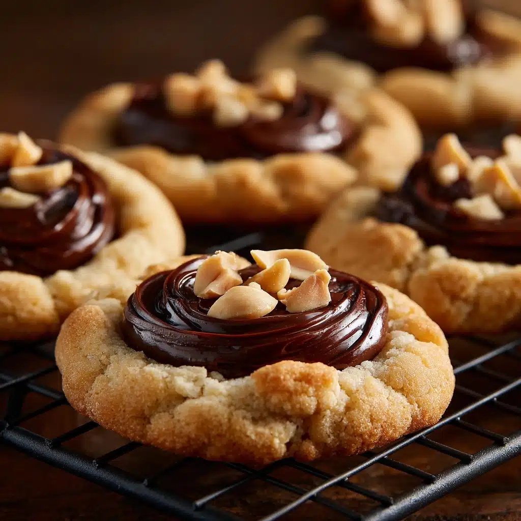 Chocolate Hazelnut Cream Thumbprints Recipe - Recipe Image