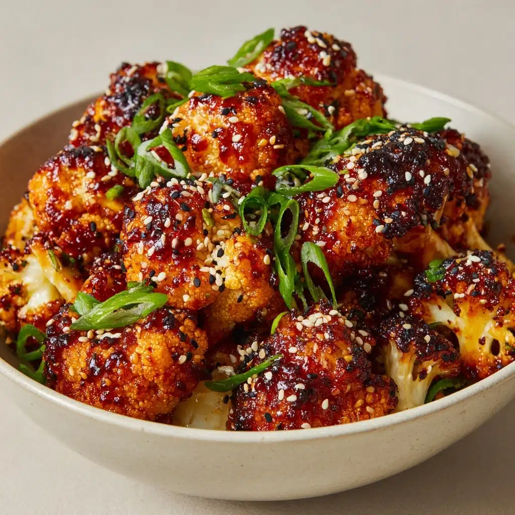Sweet and Spicy Baked Cauliflower Recipe - Recipe Image